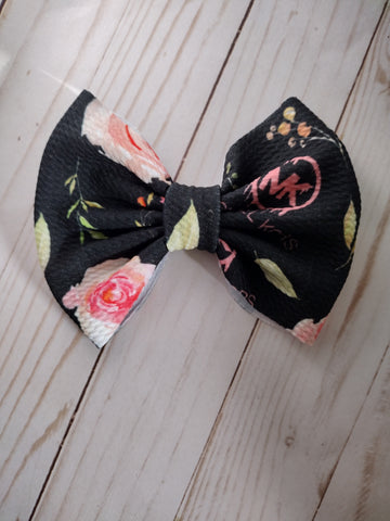 MK floral Bow